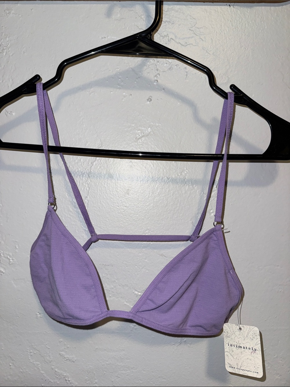 Intimately By Free People Lavender Triangle Bralette